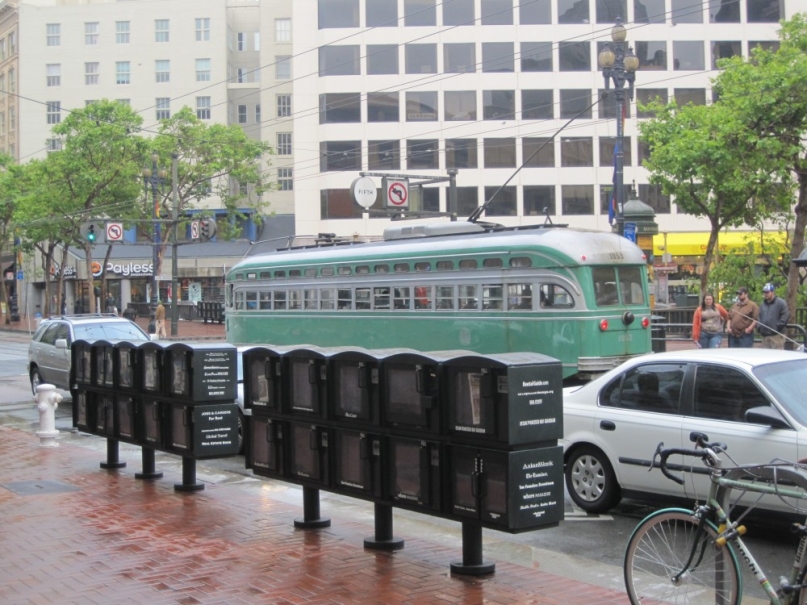 Electric tram San Francisco