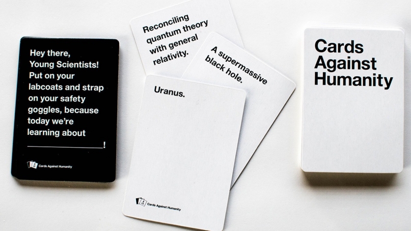 Cards against humanity card game